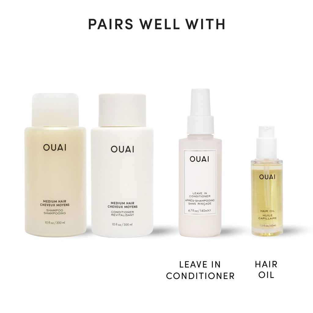 OUAI Juego de champú y acondicionador para cabello medio, tamaño de...
