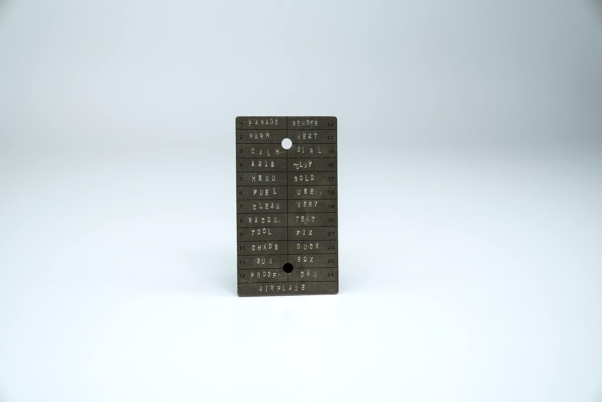 ColdTi - Placas de semilla de Bitcoin de titanio para almacenamient...