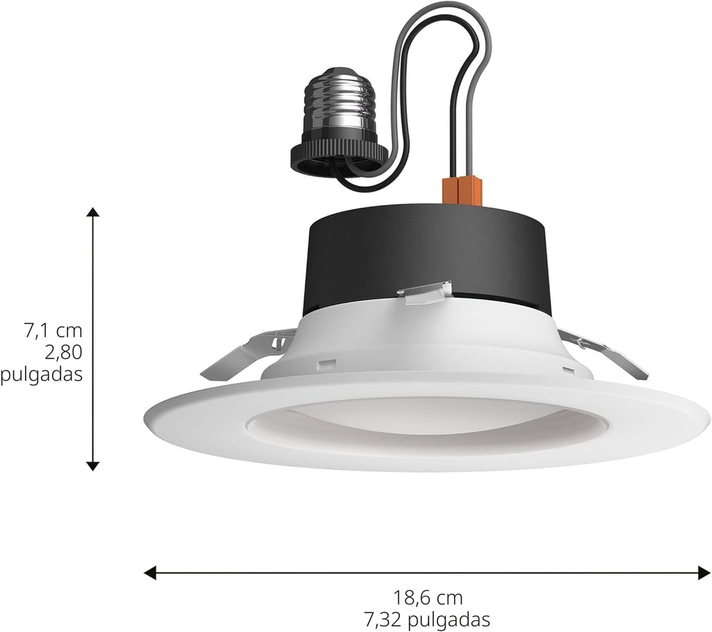 Philips Hue Luz LED Empotrable Inteligente de 5\/6 Pulgadas - Luz d...
