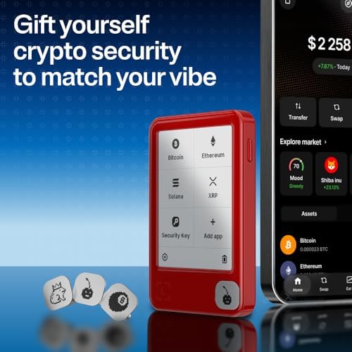 Ledger Nano Gen5 Secure Crypto Wallet - Firma con pantalla táctil e...