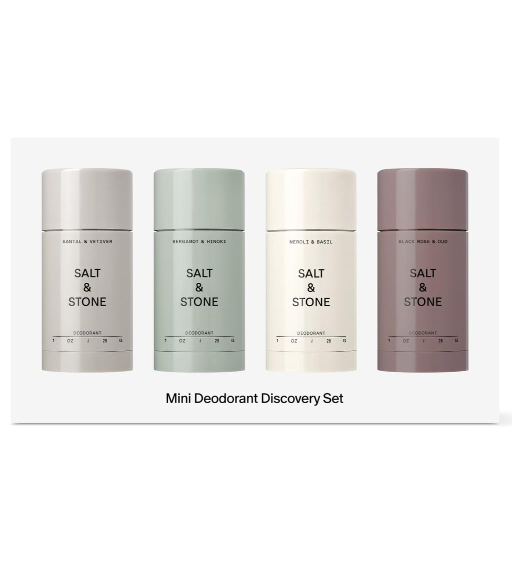 SALT &amp; STONE Desodorante sin aluminio | Protección extra fuerte...