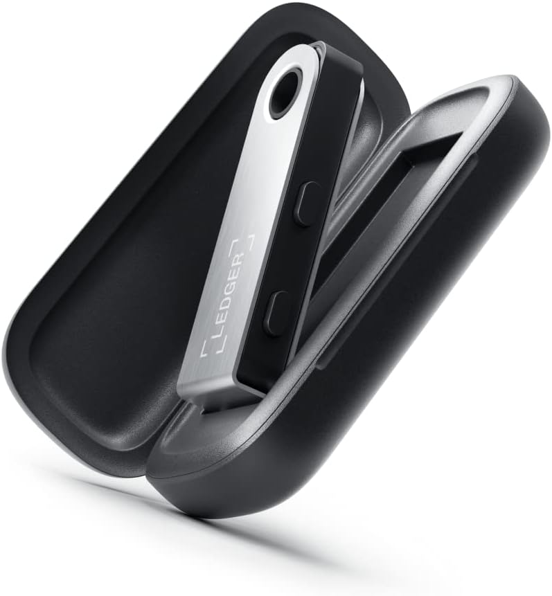 Ledger Funda Nano S Plus (negro mate) + Ledger Nano S Plus - El paq...
