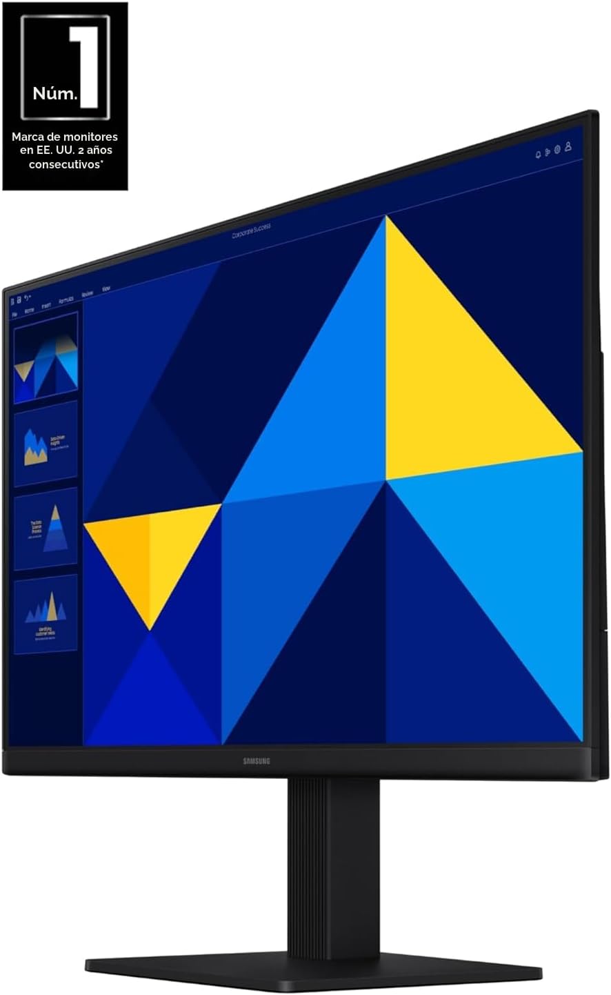 Samsung Monitor Essential de 22" (S30GD) con panel IPS y soport...