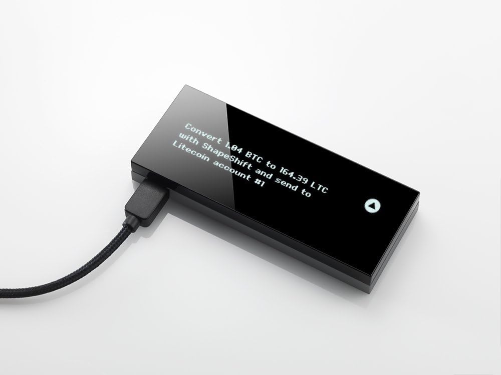KeepKey Billetera de hardware para seguridad criptográfica y Bitcoin