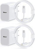 Cargador rápido para iPhone 13 12 11 [certificado Apple MFi], paque...