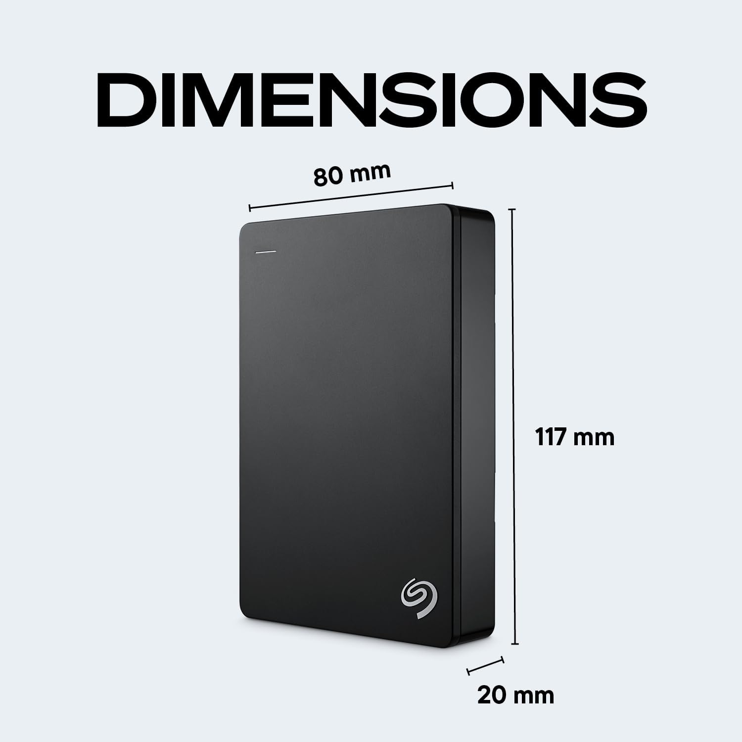 Seagate Disco duro externo portátil de 4TB HDD \u2013 USB 3.0 para...