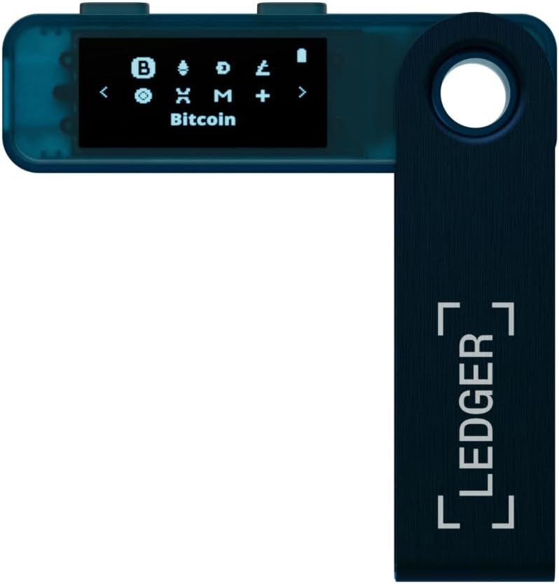 Ledger Nano S Plus - Cartera Crypto clásica | Zafiro, compacto, pan...