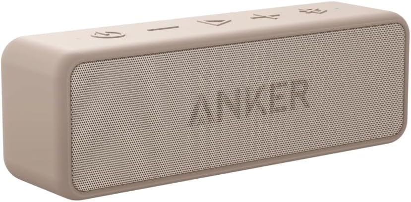 Anker Soundcore 2 Altavoz Bluetooth portátil con sonido estéreo, Bl...