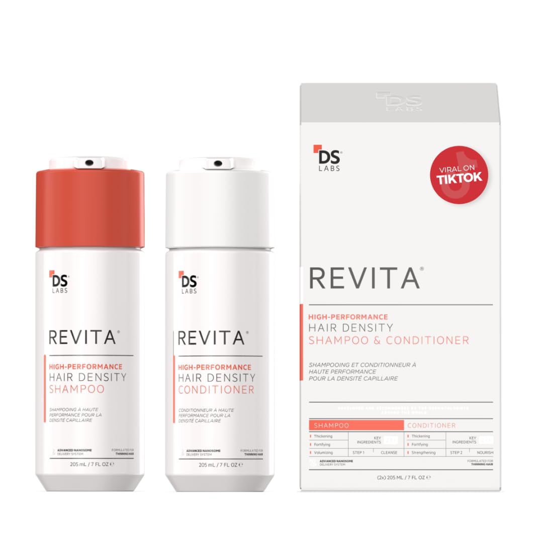 DS Labs - Kit de champú y acondicionador Revita para hombres y muje...