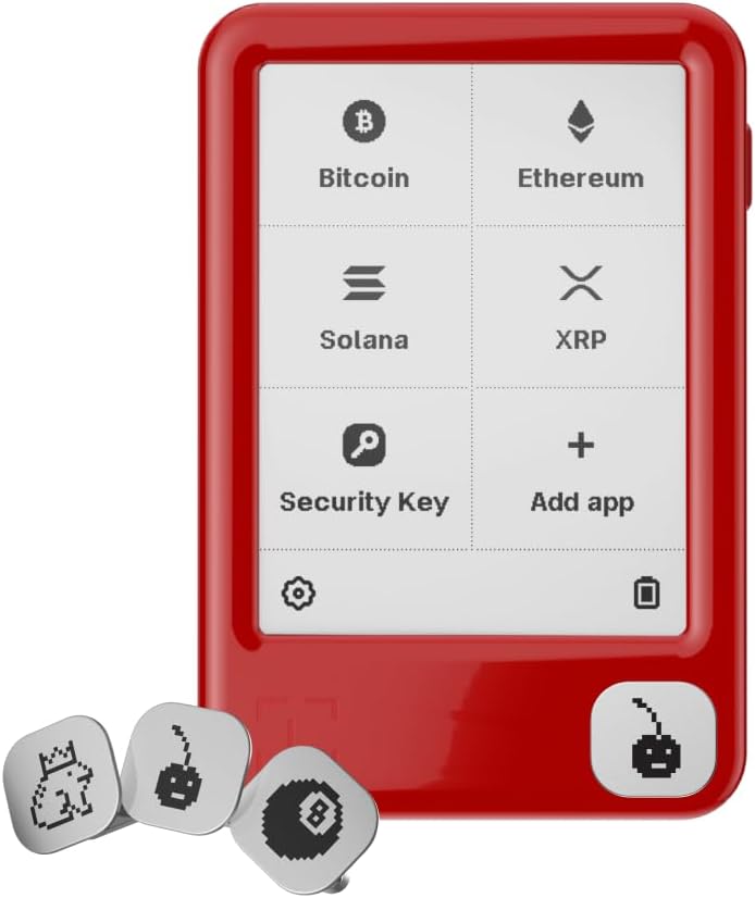 Ledger Nano Gen5 Secure Crypto Wallet - Firma con pantalla táctil e...