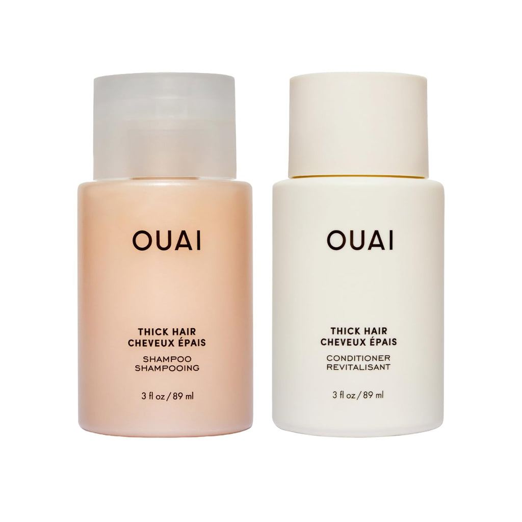 OUAI Juego de Champú y Acondicionador para Cabello Grueso, Tamaño d...