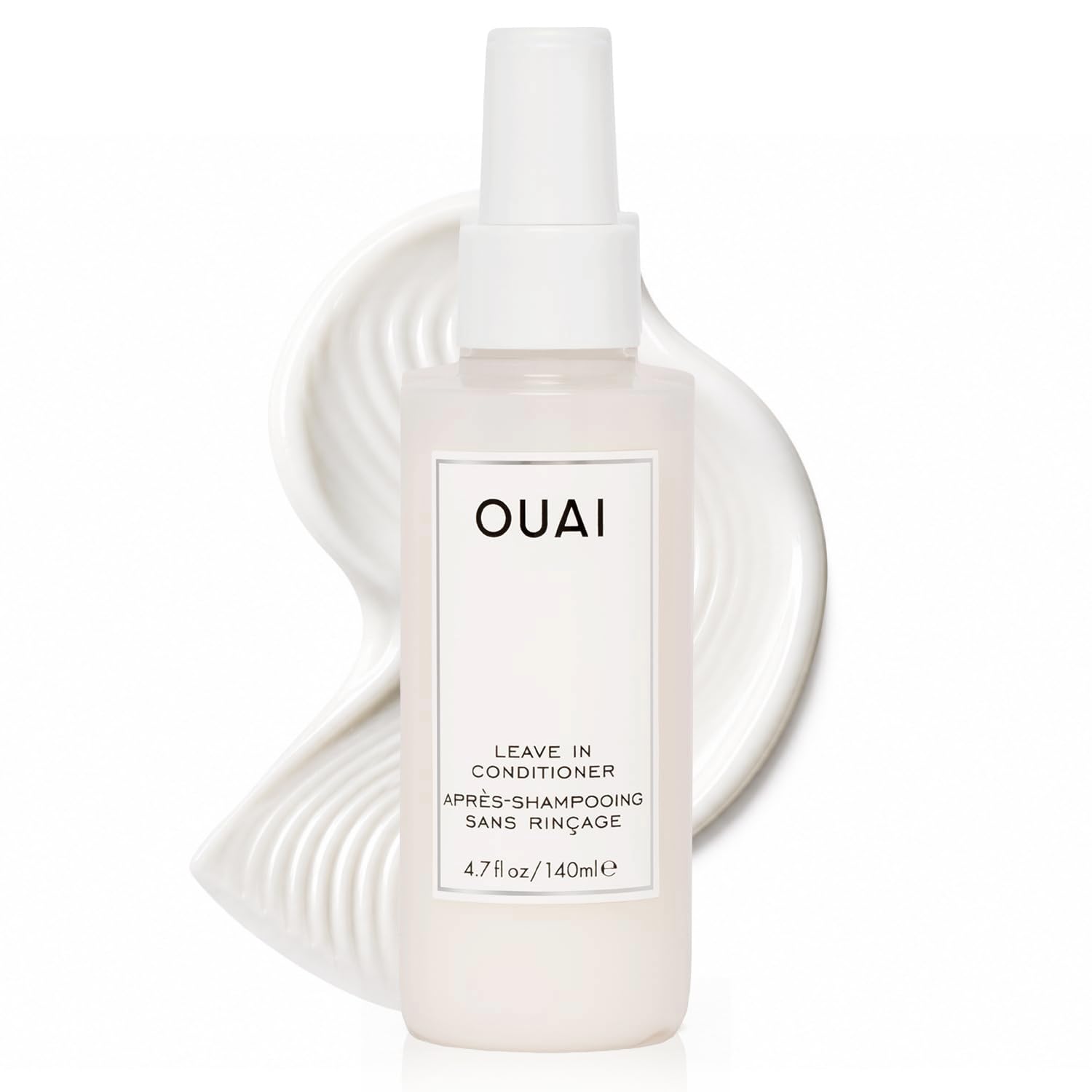 OUAI Acondicionador sin enjuague y protector térmico para el cabell...