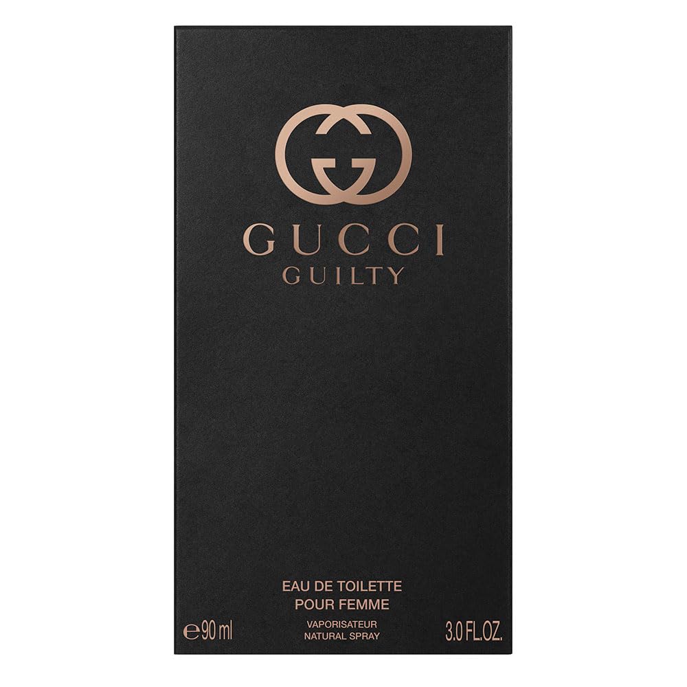 Gucci Guilty Eau De Toilette Spray para mujer, 3 onzas líquidas