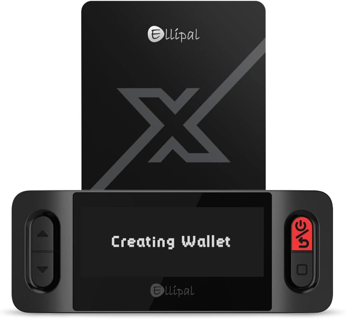ELLIPAL X Card Crypto Wallet - Cartera fría para Bitcoin, Ethereum,...