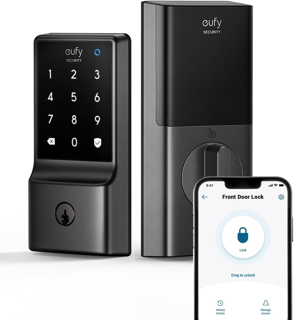 eufy Security Smart Lock C210, Cerradura de Puerta de Entrada sin L...