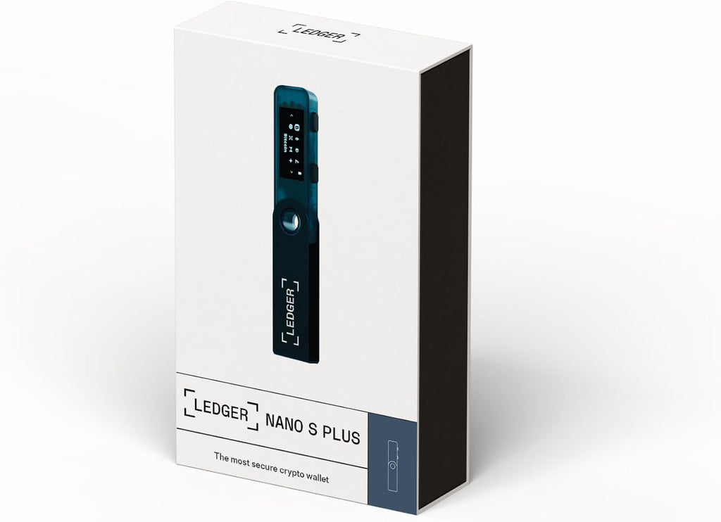 Ledger Nano S Plus - Cartera Crypto clásica | Zafiro, compacto, pan...