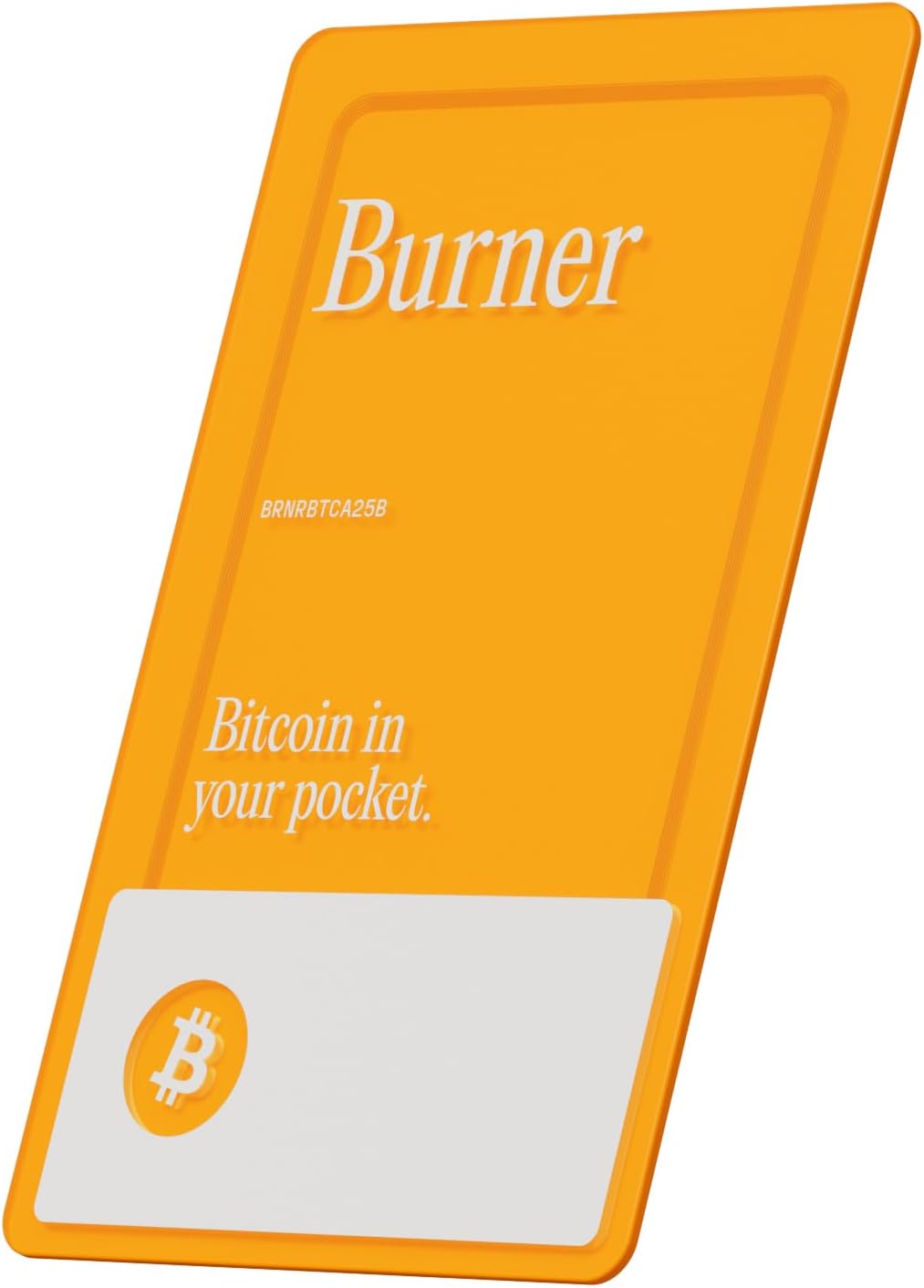 Bitcoin Crypto Wallet - Tarjeta criptográfica recargable física | A...