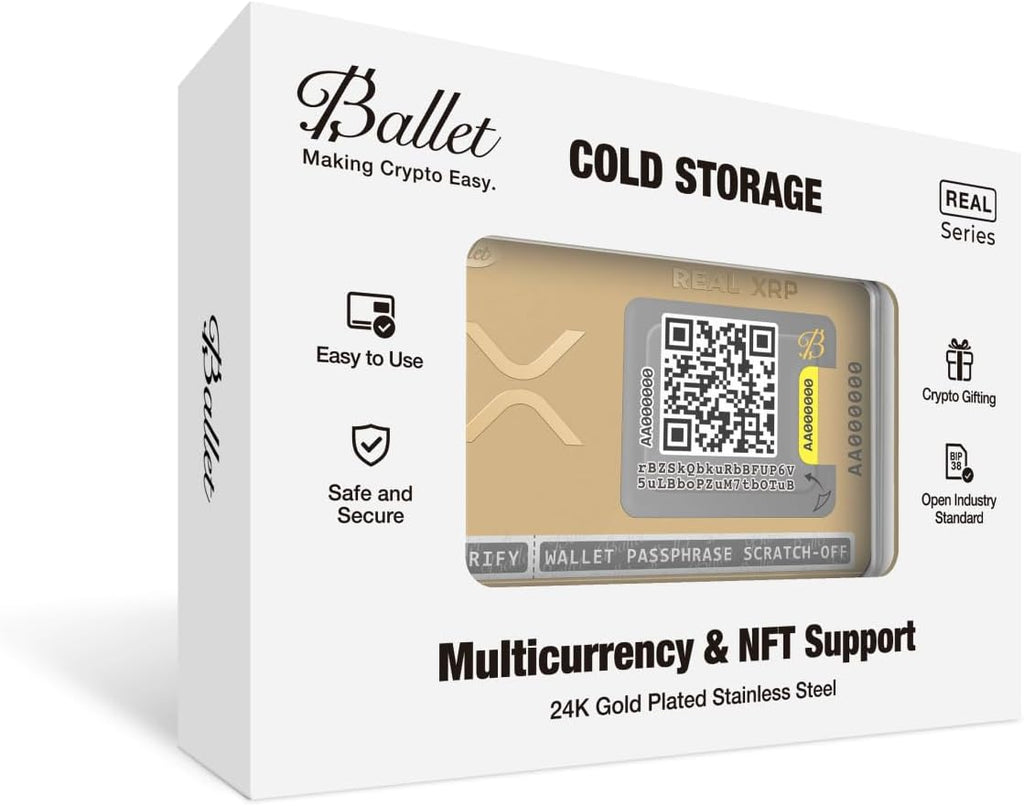 Ballet XRP - Cartera para tarjetas de almacenamiento en frío \u2013...