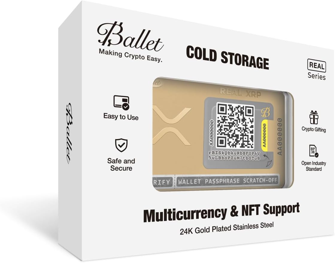 Ballet XRP - Cartera para tarjetas de almacenamiento en frío \u2013...