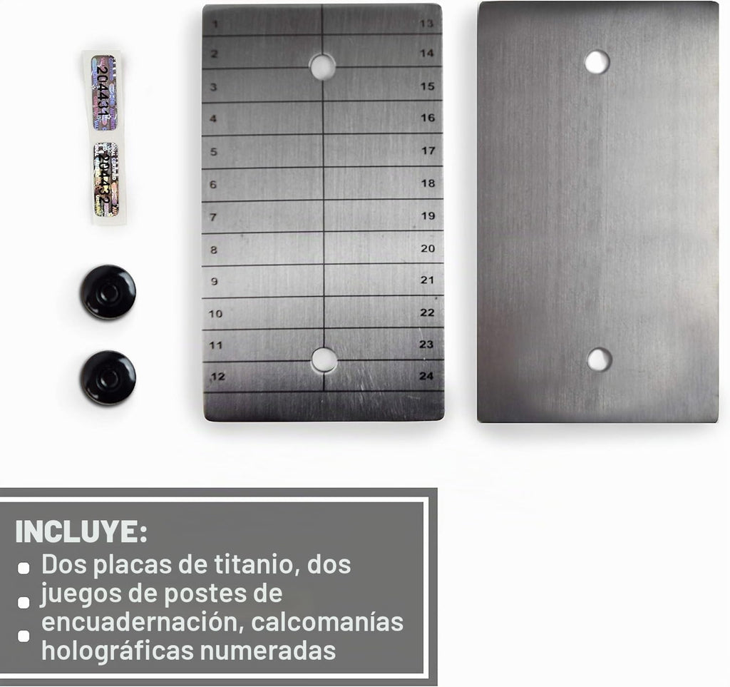 ColdTi - Placas de semilla de Bitcoin de titanio para almacenamient...
