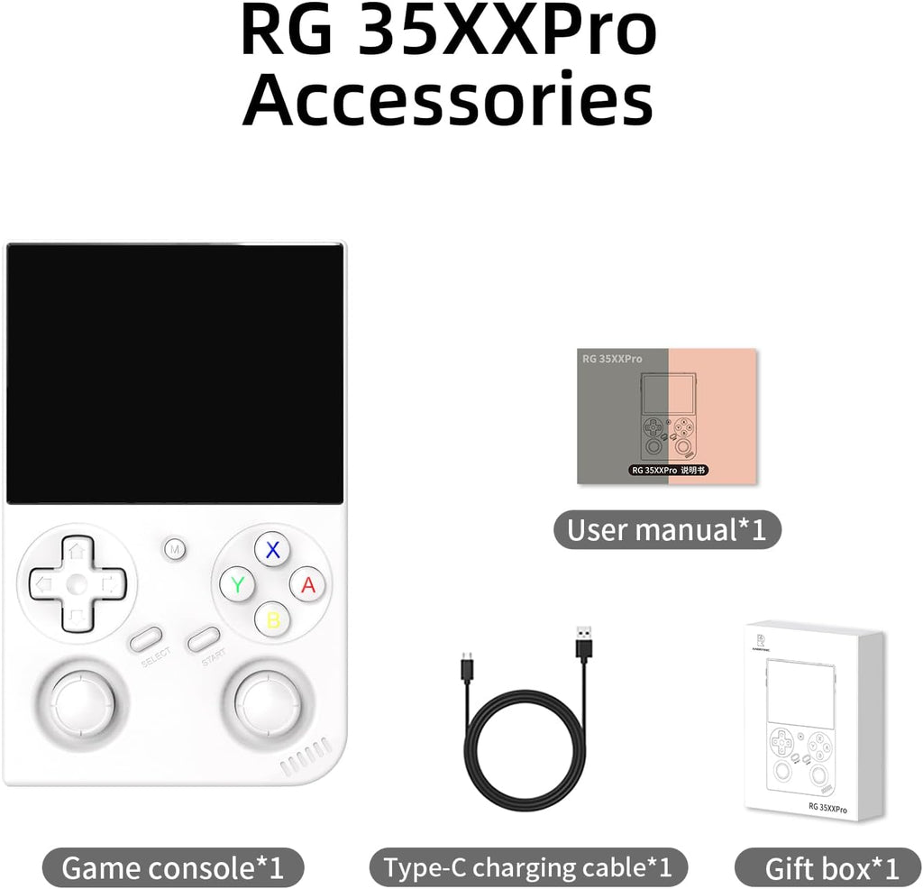 RG35XXPRO - Consola de juegos de mano retro, juego portátil con pan...