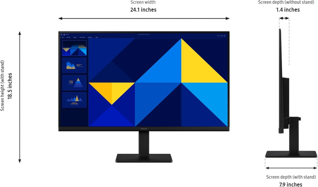 Samsung Monitor esencial de 27" (S30GD) con panel IPS y soporte...