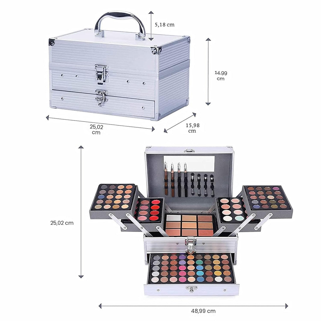UNIFULL Kit completo de maquillaje de 132 colores todo en uno para...