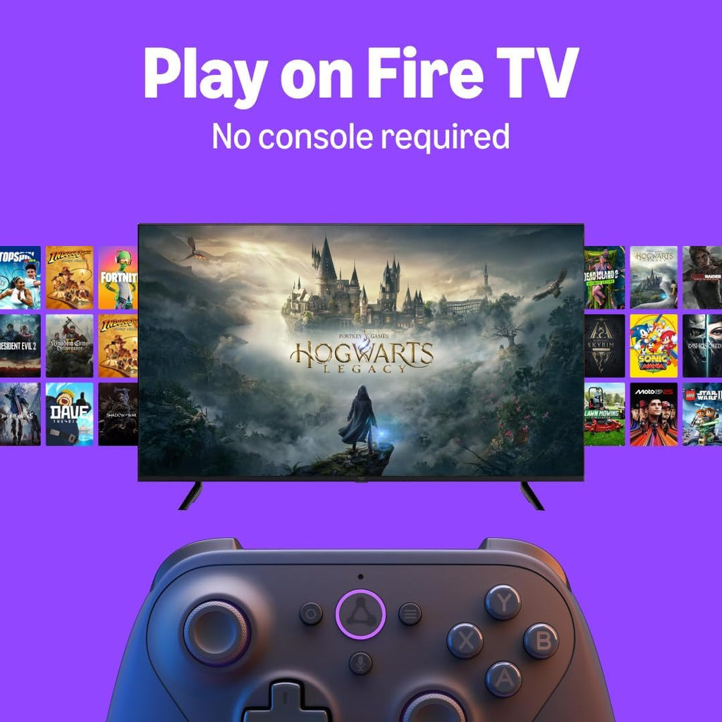 Fire TV Stick 4K Plus + mando Luna | Pack para juegos en streaming