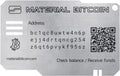 Material Bitcoin Lite - Cartera fría para Bitcoin - Billetera físic...