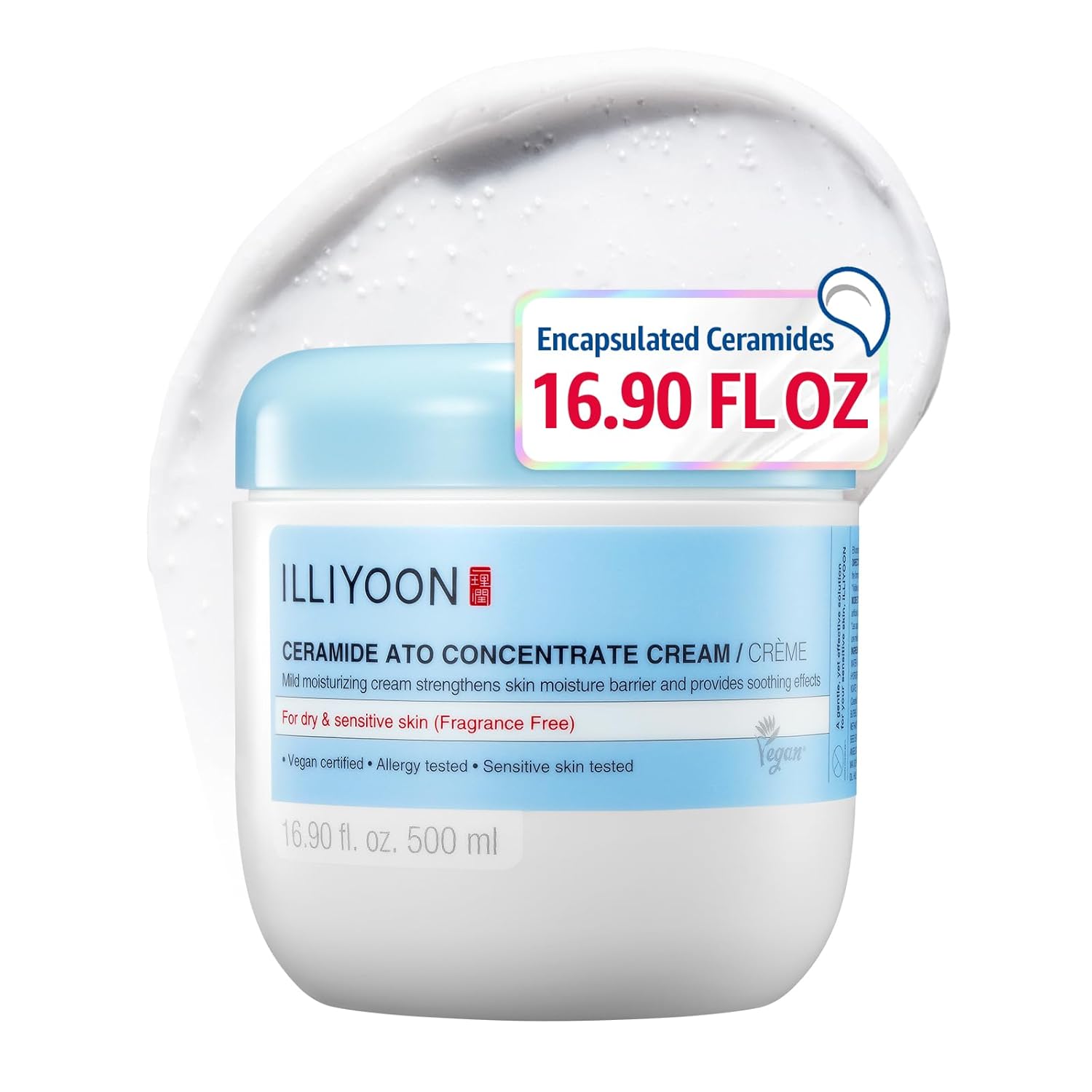 Illiyoon Ceramide Ato Crema Concentrada 500ml (16.9oz)