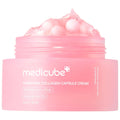 medicube Crema cápsula con salmón ADN PDRN colágeno rosa | Crema hi...