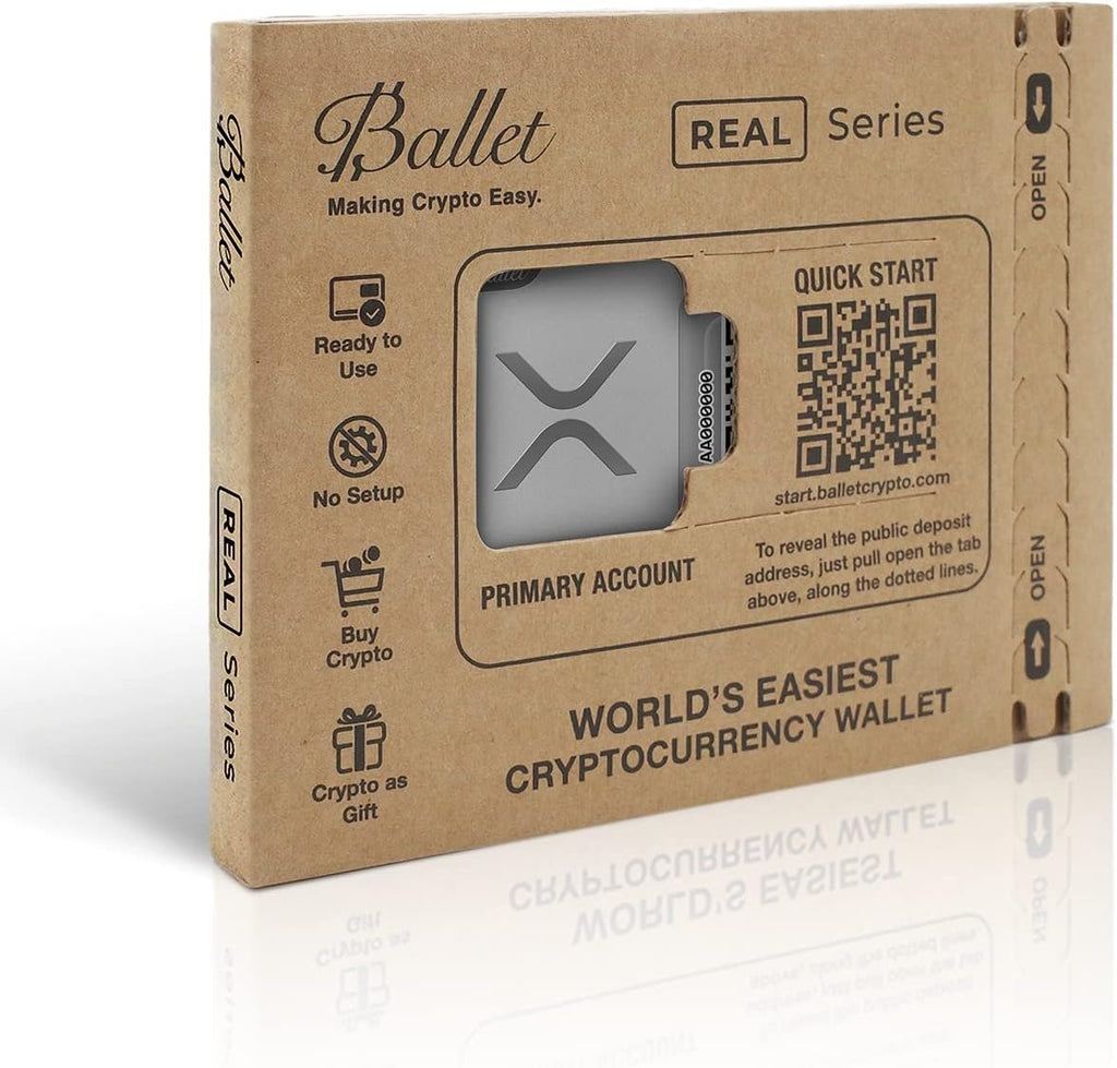 Ballet XRP - Tarjeta de almacenamiento en frío, acero inoxidable, s...
