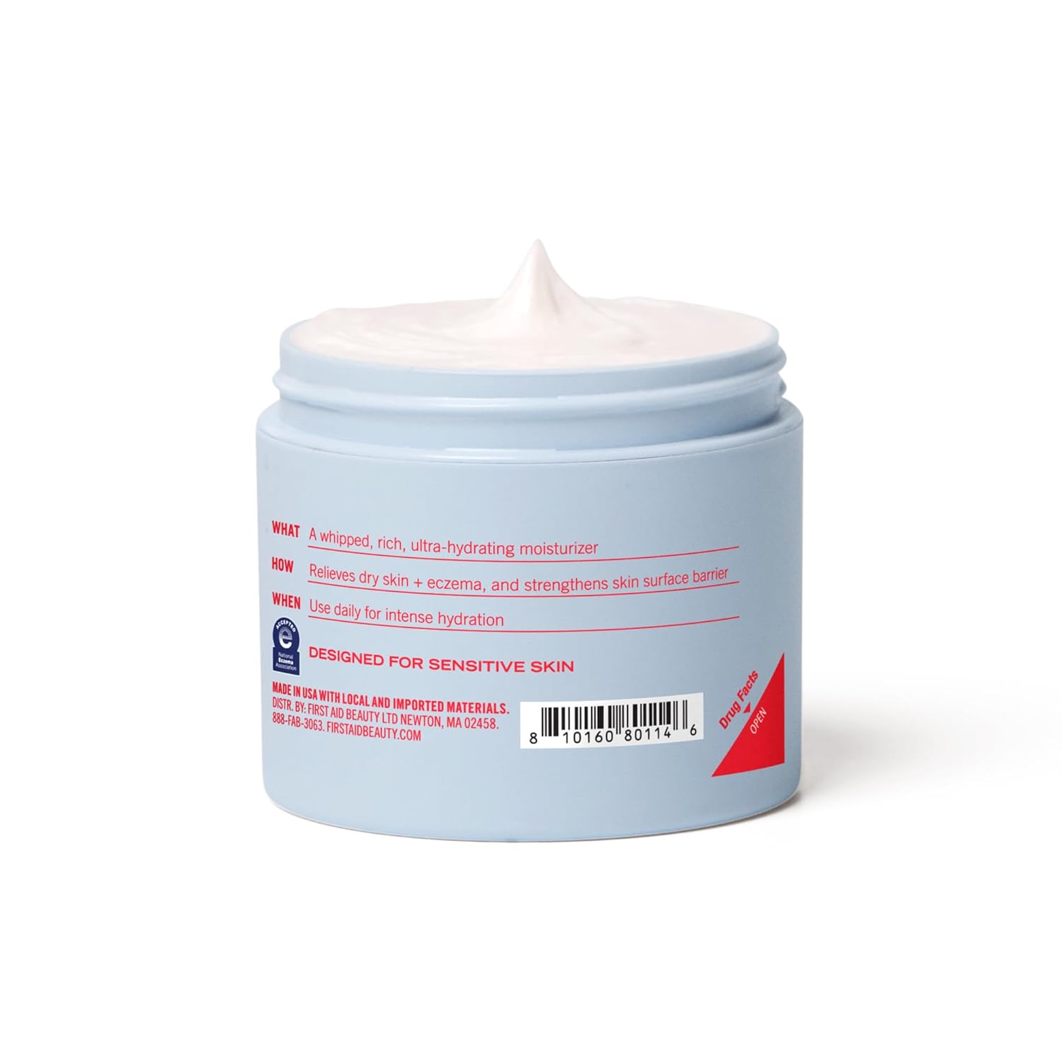 Crema ultra reparadora First Aid Beauty, hidratante facial y corpor...