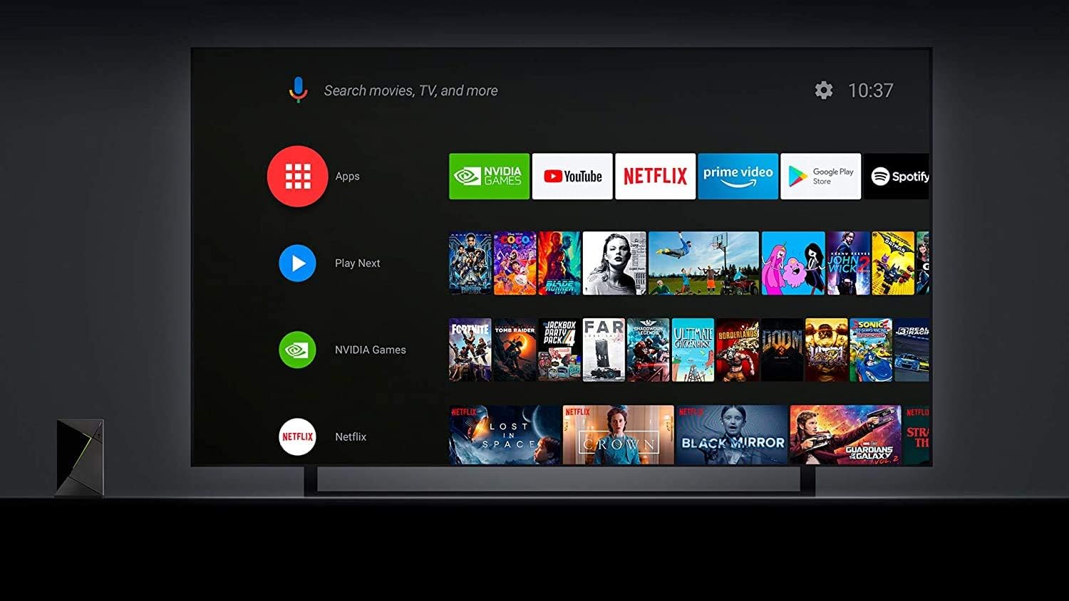 NVIDIA Shield Android TV Pro | Reproductor multimedia de transmisió...