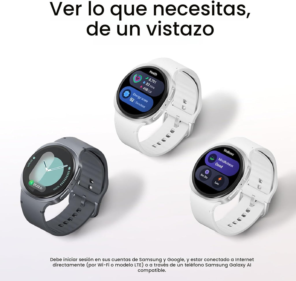 Samsung Galaxy Watch 8 (2025) 40mm Smartwatch Bluetooth, diseño de...