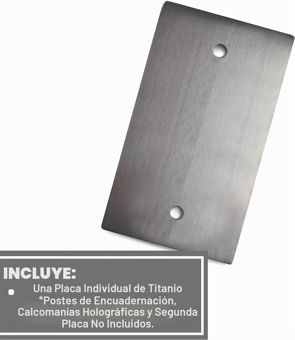 ColdTi - Placa de semillas de Bitcoin de titanio para almacenamient...