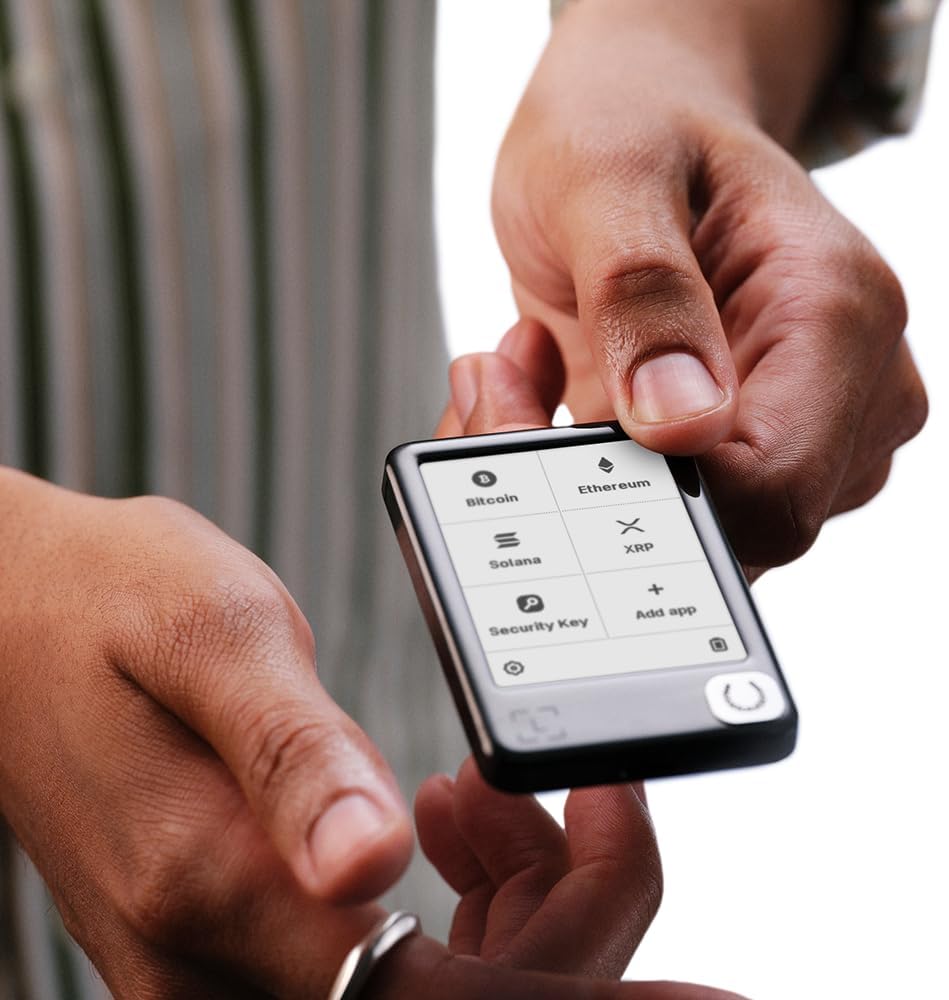 Ledger Nano Gen5 Secure Crypto Wallet - Firma con pantalla táctil e...
