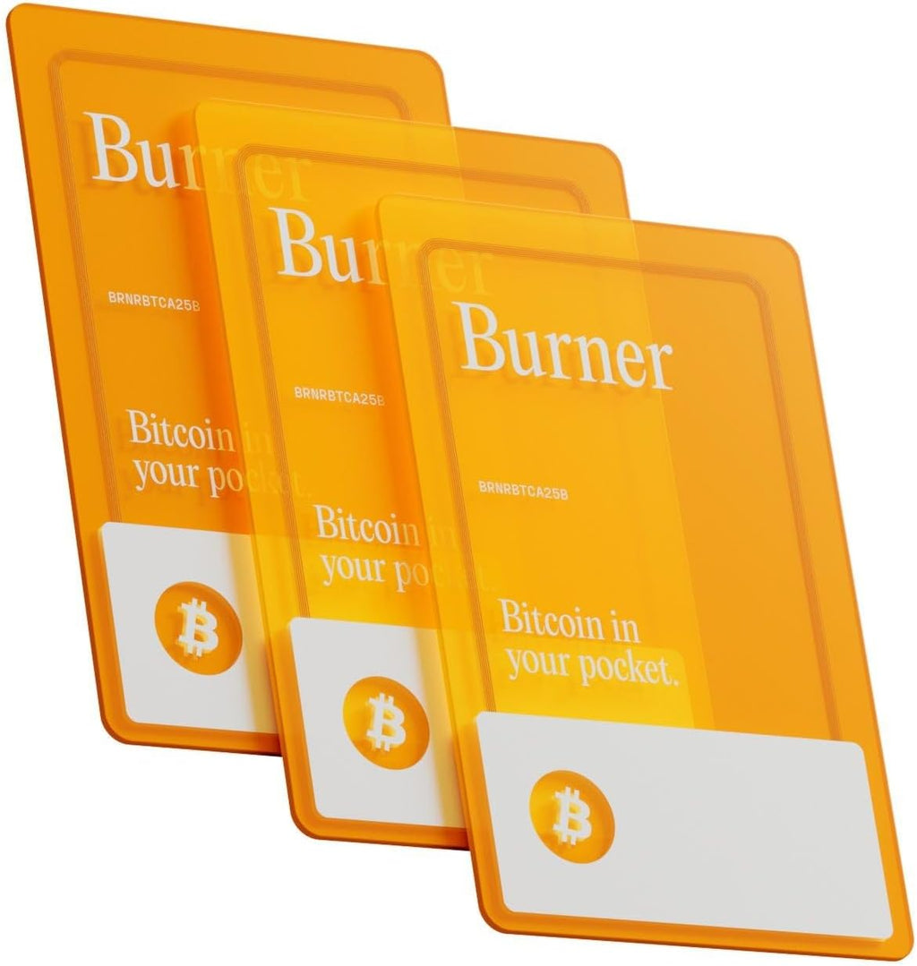 Bitcoin Crypto Wallet - Tarjeta criptográfica física recargable | A...