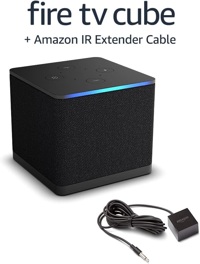 Fire TV Cube con cable de extensión de IR Amazon