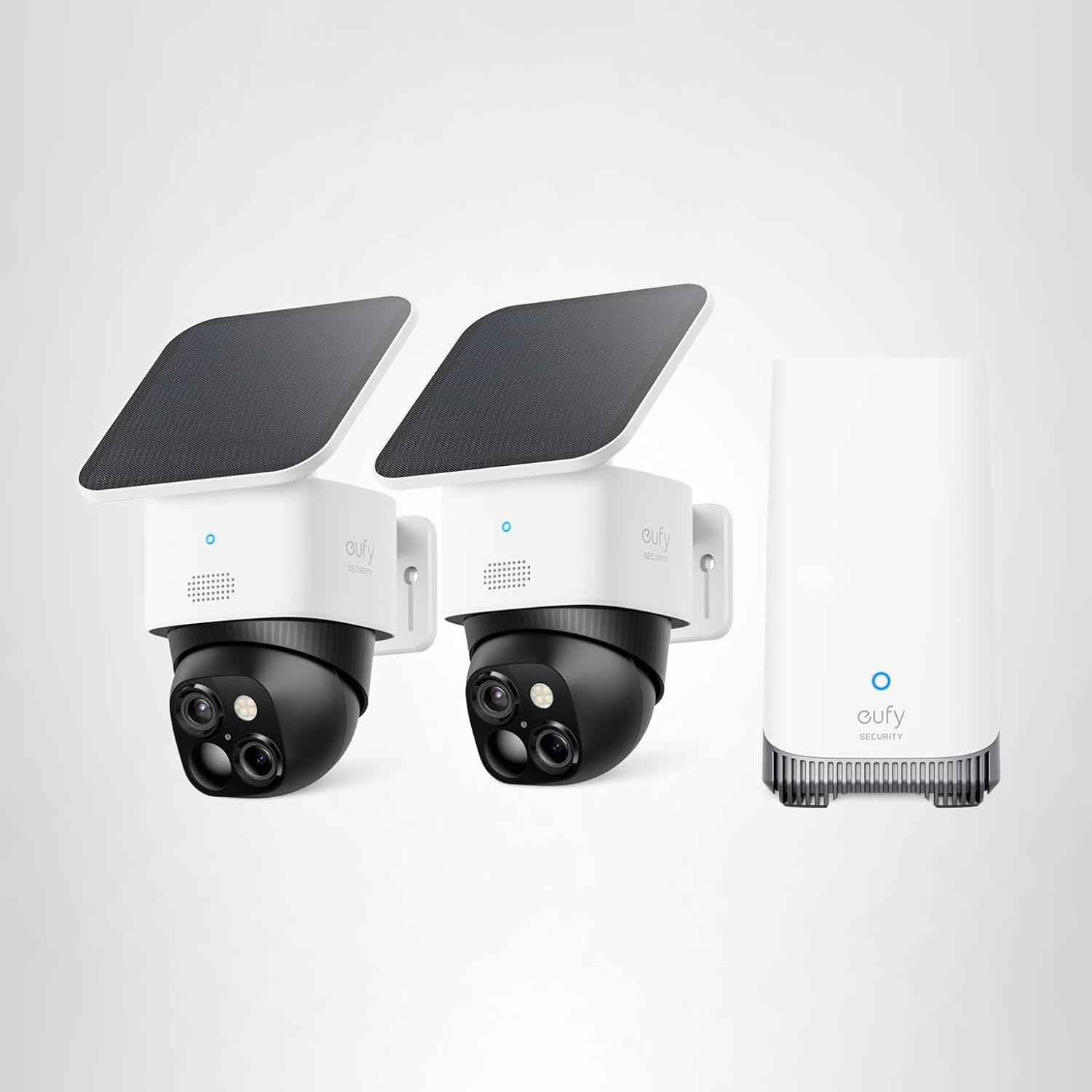 eufy Security SoloCam S340 Kit de 2 cámaras (HomeBase S380), cámara...