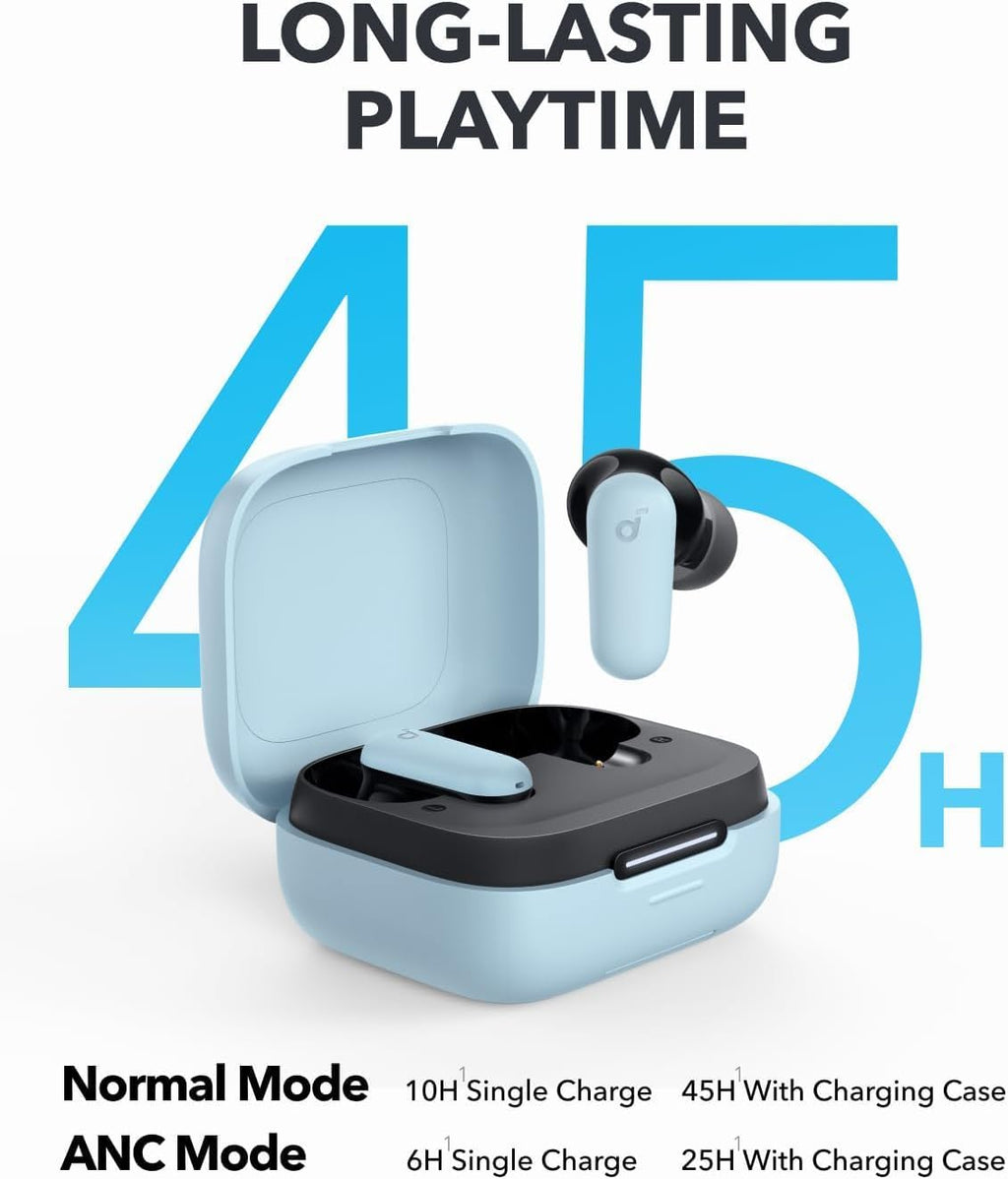 Auriculares con cancelación de ruido Soundcore P30i de Anker, cance...