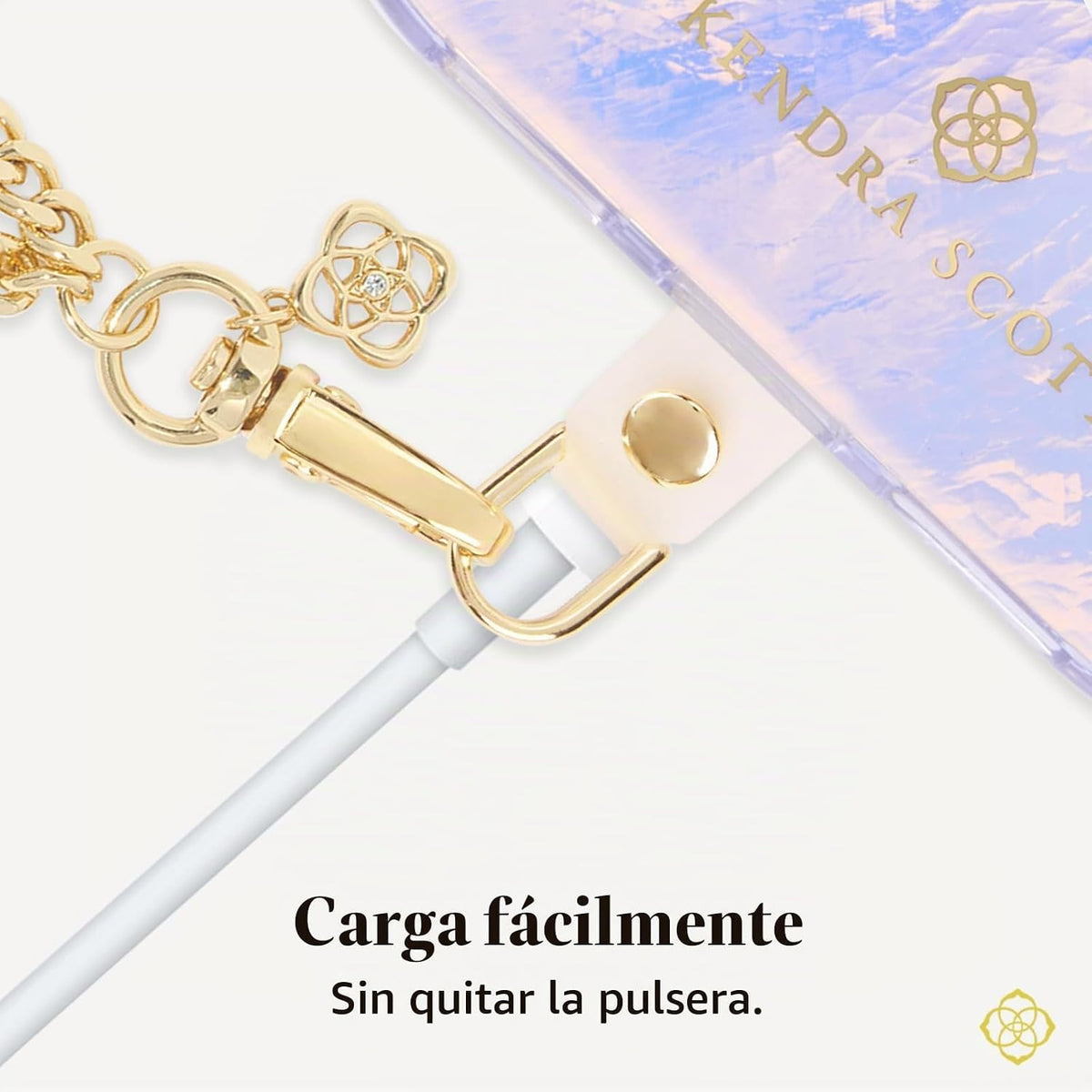 Kendra Scott - Abalorio para teléfono celular, filigrana icónica |...