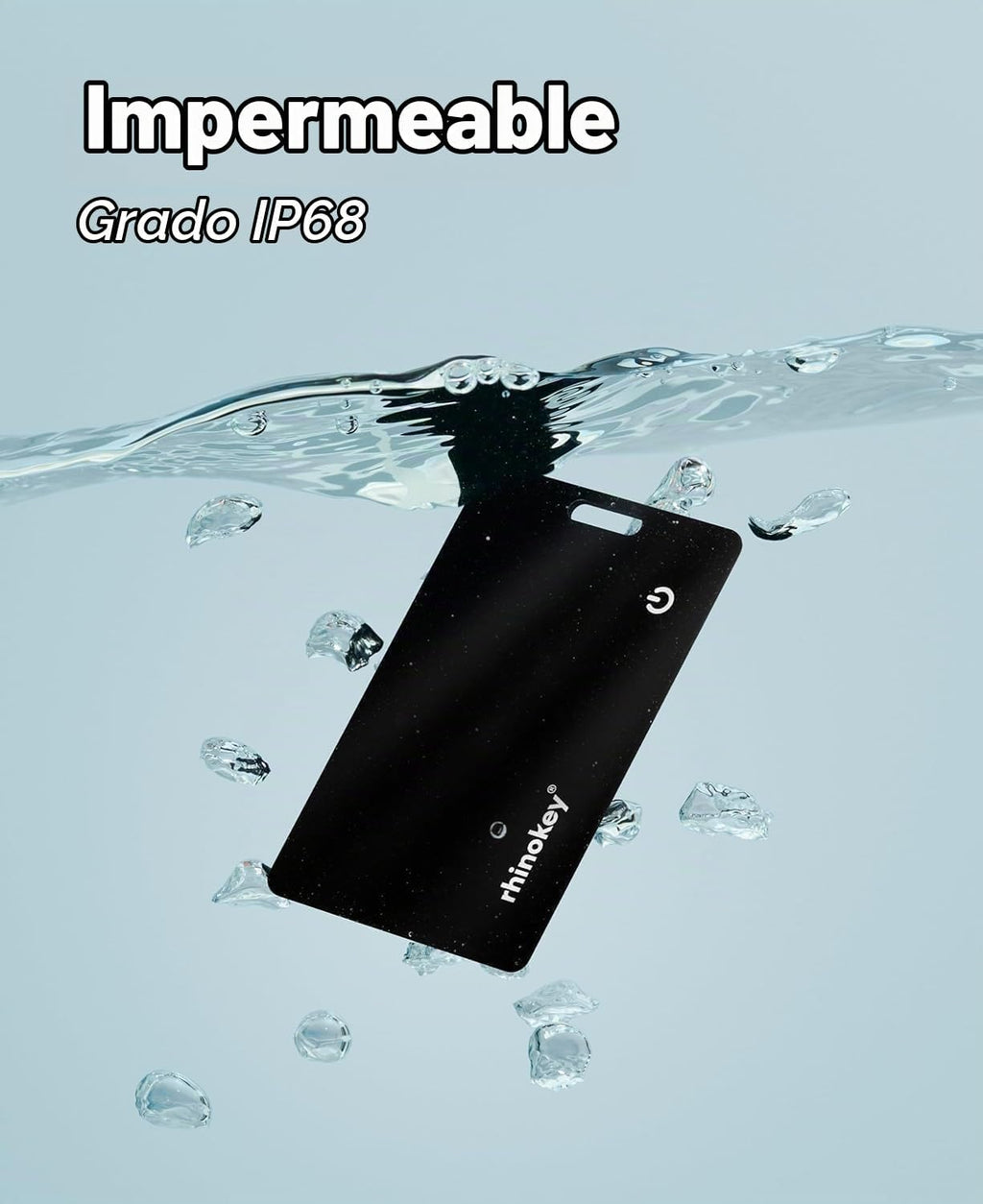 Rhinokey® Tarjeta de seguimiento de cartera, (solo Android) de 0.07...