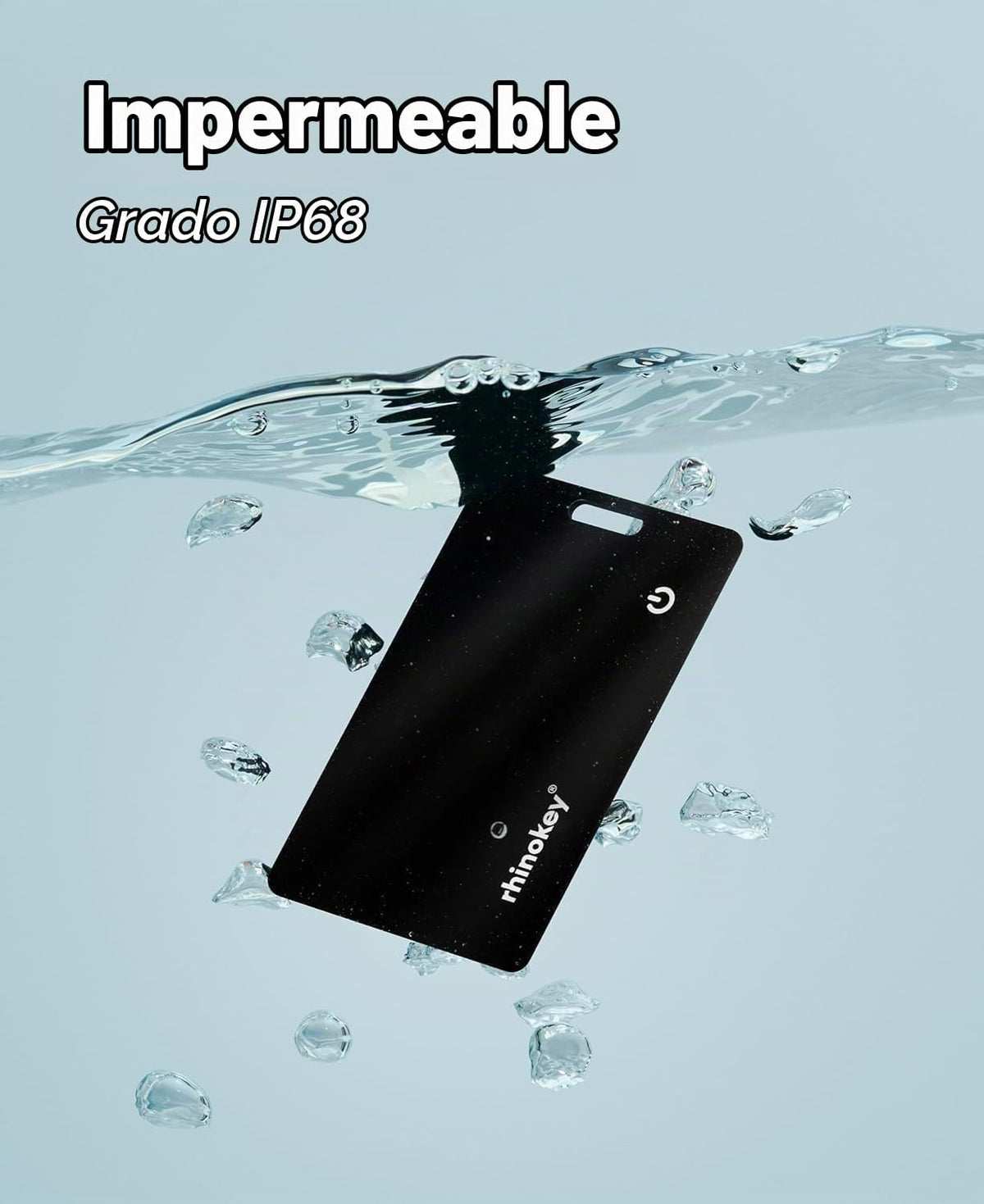 Rhinokey® Tarjeta de seguimiento de cartera, (solo Android) de 0.07...