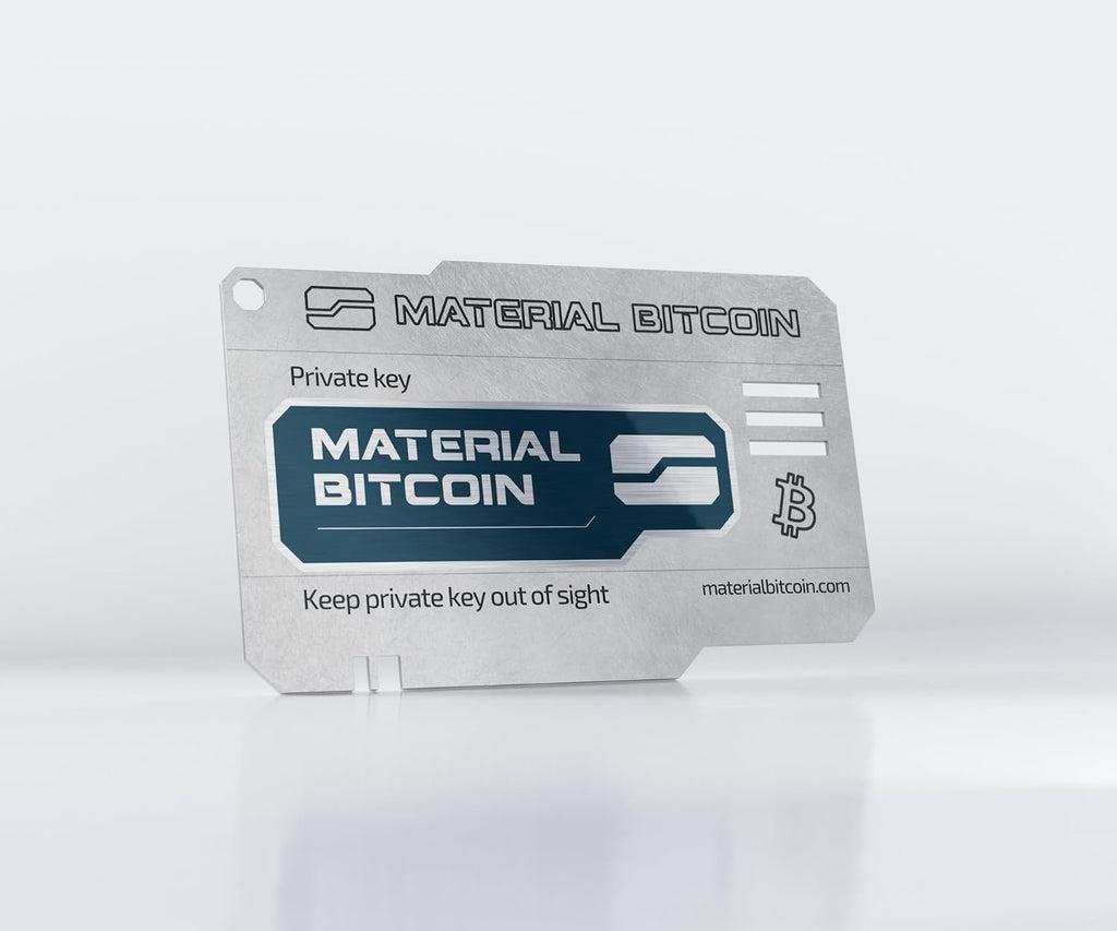 Material Bitcoin Lite - Cartera fría para Bitcoin - Billetera físic...