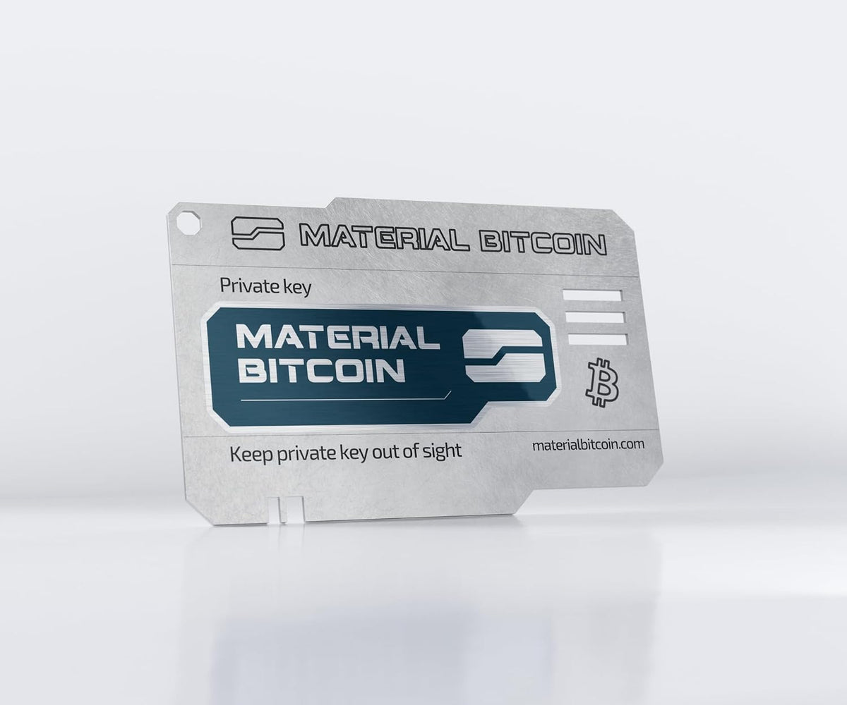 Material Bitcoin Lite - Cartera fría para Bitcoin - Billetera físic...