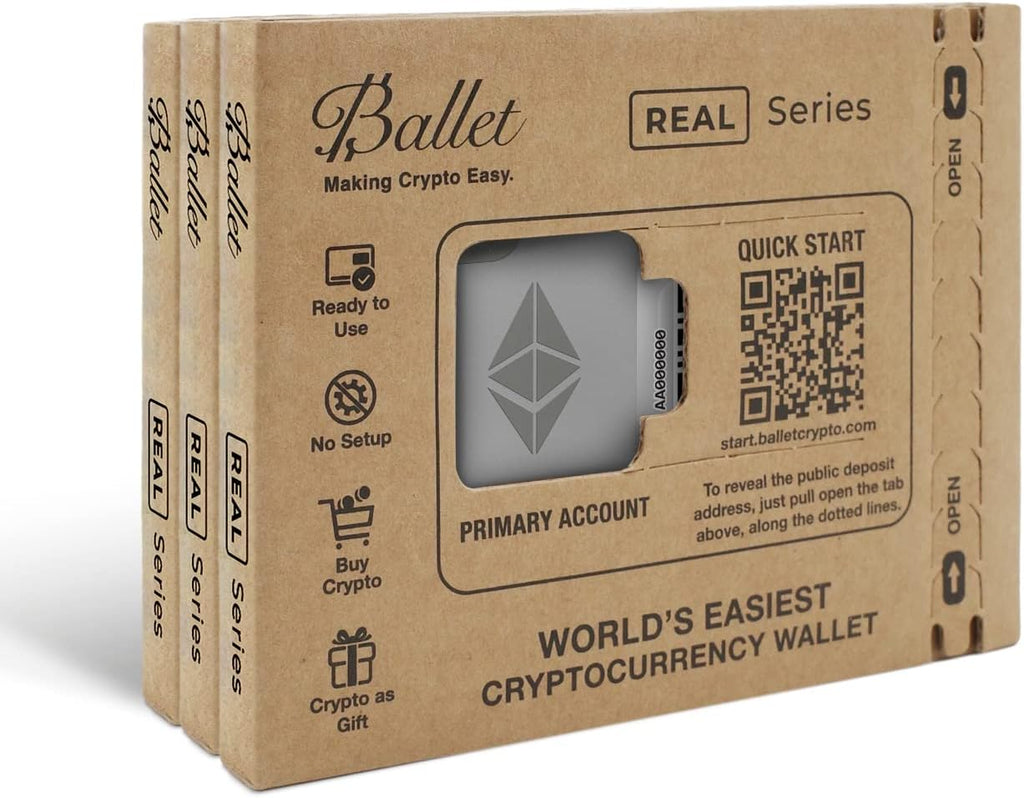 Ballet REAL ETH - Tarjeta de cartera de almacenamiento en frío | Ca...