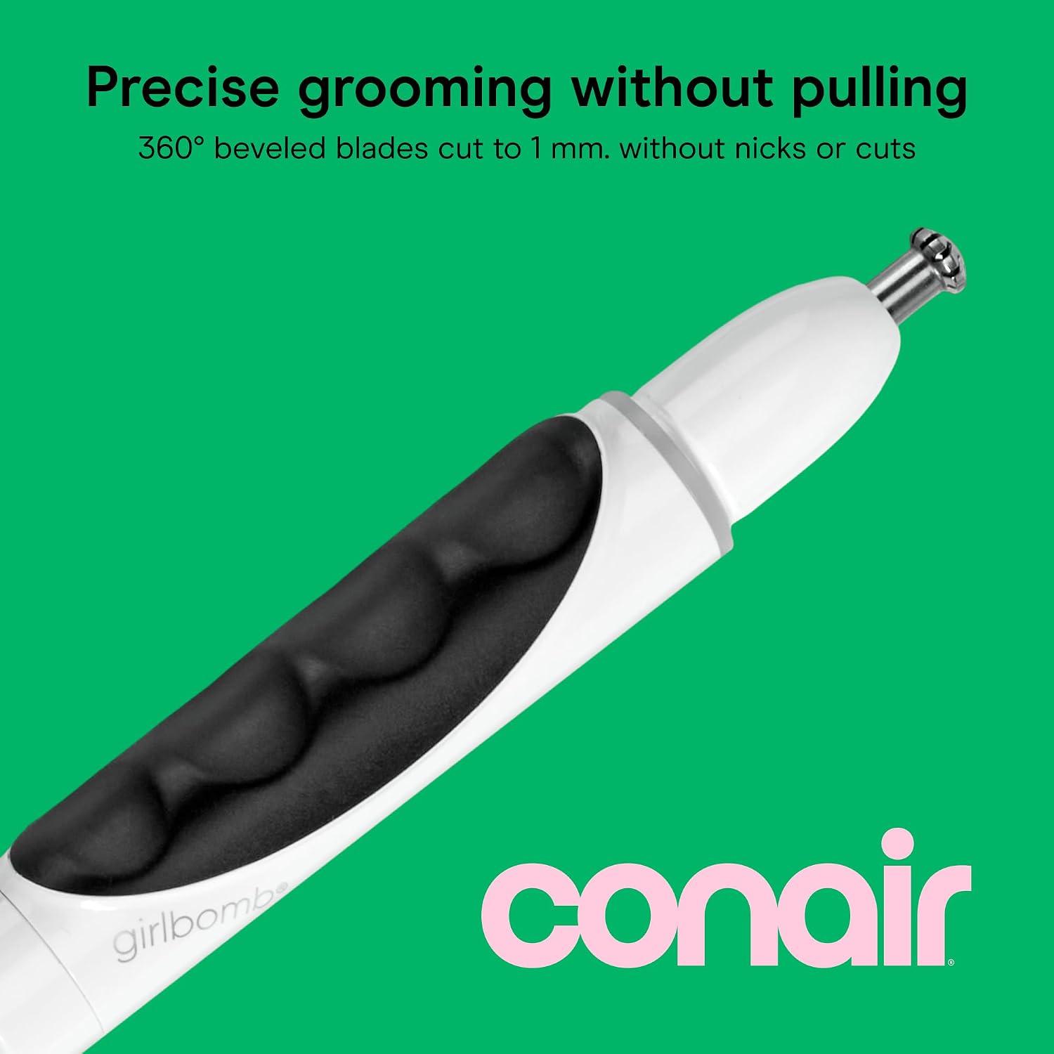 Conair GIRLBOMB Recortador de Pelo de Nariz para Mujeres, Eliminaci...