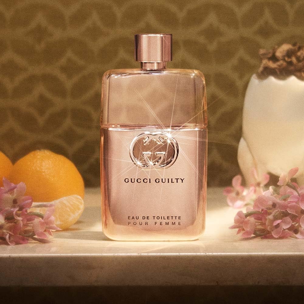 Gucci Guilty Eau De Toilette Spray para mujer, 3 onzas líquidas