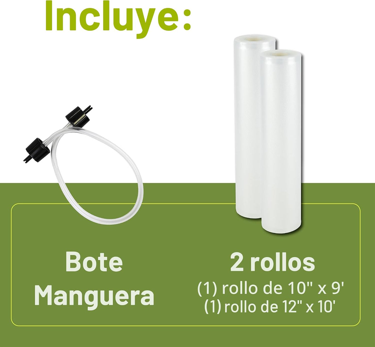 Envasadora de alimentos al vacío Nesco VS-01 - De color blanco, Pla...